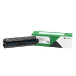 Lexmark original toner C332HK0, black, 3000str., high capacity, return