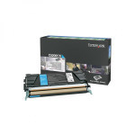 Lexmark originální toner C5200CS, cyan, 1500str., return