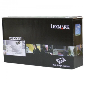 Lexmark original toner C5220KS, black, 4000str., return
