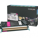 Lexmark original toner C5220MS, magenta, 3000str., return