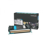 Lexmark original toner C5340CX, cyan, 7000str., return