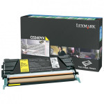 Lexmark original toner C5340YX, yellow, 7000str., return