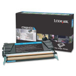 Lexmark original toner C746A1CG, cyan, 7000str., return