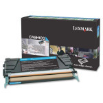 Lexmark originální toner C748H1CG, cyan, 10000str., high capacity, return