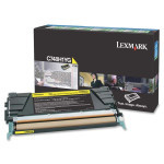 Lexmark original toner C748H1YG, yellow, 10000str., high capacity, return