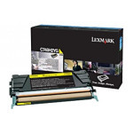 Lexmark original toner C748H2YG, yellow, 10000str., high capacity