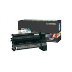 Lexmark original toner C7700CH, cyan, 10000str., high capacity, return