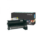 Lexmark original toner C7700YH, yellow, 10000str., return