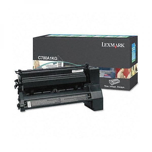 Lexmark original toner C780A1KG, black, 6000str., return