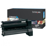 Lexmark originál toner C780A2CG, cyan, 6000str.