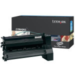 Lexmark originální toner C780A2BG, black, 6000str.
