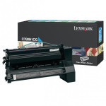 Lexmark original toner C780H1CG, cyan, 10000str., return