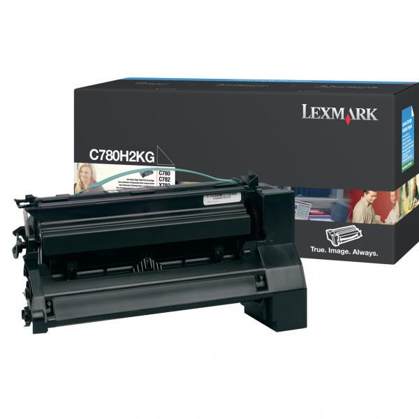 Lexmark original toner C780H2KG, black, 10000str.