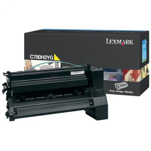 Lexmark original toner C780H2YG, yellow, 10000str.