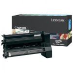 Lexmark originál toner C782X1KG, black, 15000str., return
