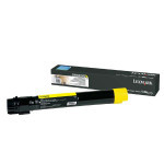 Lexmark original toner C950X2YG, yellow, 22000str.