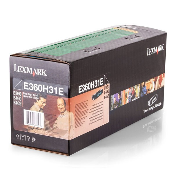 Lexmark original toner E360H31E, black, 9000str., high capacity