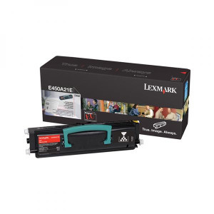 Lexmark original toner E450A21E, black, 6000str.