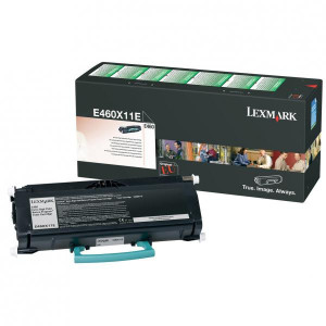 Lexmark originální toner E460X11E, black, 15000str., extra high capacity, return