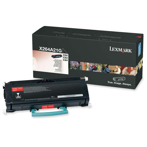 Lexmark original toner X264A21G, black, 3500str.
