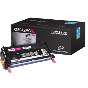 Lexmark original toner X560A2MG, magenta, 4000str.