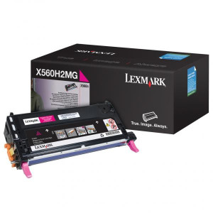 Lexmark originální toner X560H2MG, magenta, 10000str.