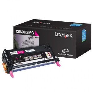 Lexmark original toner X560H2MG, magenta, 10000str.