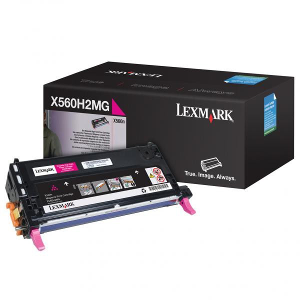 Lexmark original toner X560H2MG, magenta, 10000str.