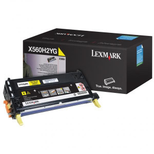 Lexmark original toner X560H2YG, yellow, 10000str.