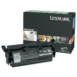 Lexmark originál toner X651H21E, black, 36000str., extra high capacity, return
