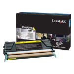 Lexmark original toner X746A2YG, yellow, 70000str.