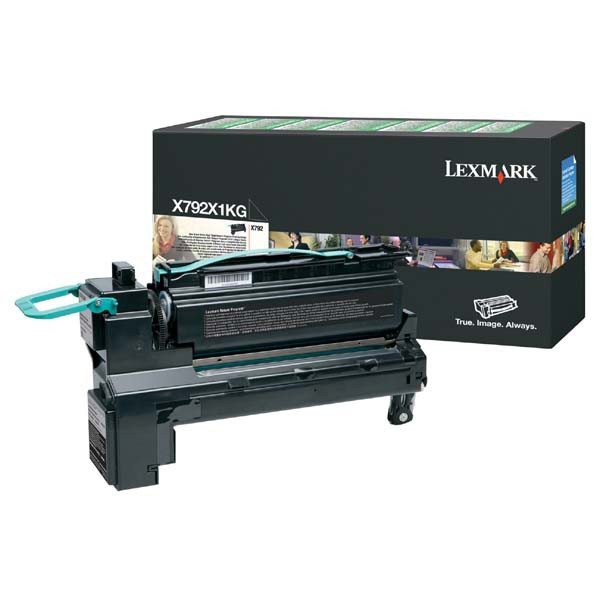 Lexmark original toner X792X1KG, black, 20000str., return