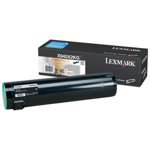 Lexmark originál toner X945X2K, black, 36000str.
