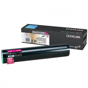 Lexmark original toner X945X2M, magenta, 22000str.