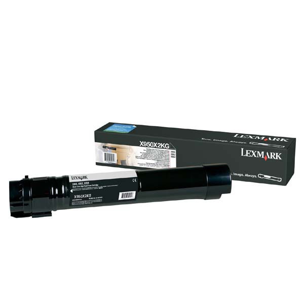 Lexmark original toner X950X2KG, black, 38000str., extra high capacity