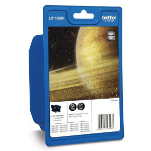 Brother original ink LC-1100SET 2X, black, 2ks