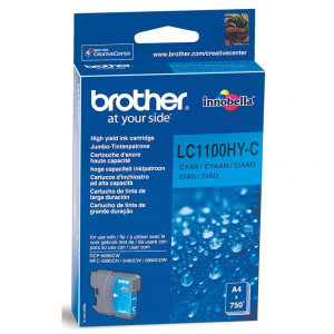 Brother original ink LC-1100HYC, cyan, 750str., high capacity