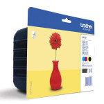 Brother original ink LC-121VALBP, CMYK, 4x300str.
