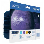 Brother original ink LC-1220VALBP, CMYK, 4x300str.