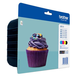 Brother original ink LC-123VALBP, CMYK, 4x600str.
