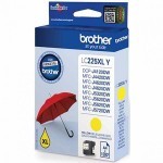 Brother original ink LC-225XLY, yellow, 1200str.