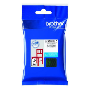 Brother original ink LC-3619XLC, cyan, 1500str.