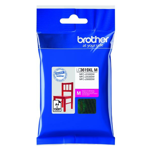 Brother original ink LC-3619XLM, magenta, 1500str.