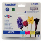 Brother original ink LC-970VALBP, CMYK, 300str.