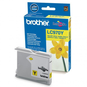 Brother original ink LC-970Y, yellow, 300str., Brother DCP-135C, 150C, MFC-235C, 260C