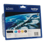 Brother original ink LC-985VALBP, CMYK, 300str.