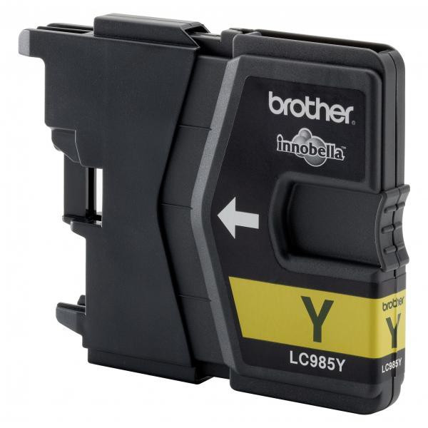 Brother original ink LC-985Y, yellow, 260str.