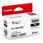 Canon original ink PFI-1000 PBK, 0546C001, photo black, 2205str., 80ml, -