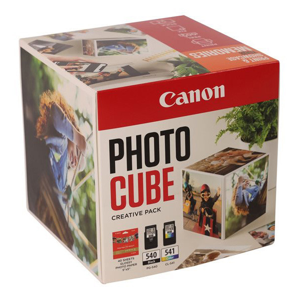 Canon original ink PG-540/CL-541/PP-201, 5225B018, black/color, Multi-pack -