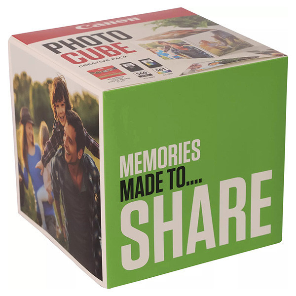 Canon original ink PG-560/CL-561 PHOTO CUBE Creative Pack White GREEN, 3713C014, CMYK